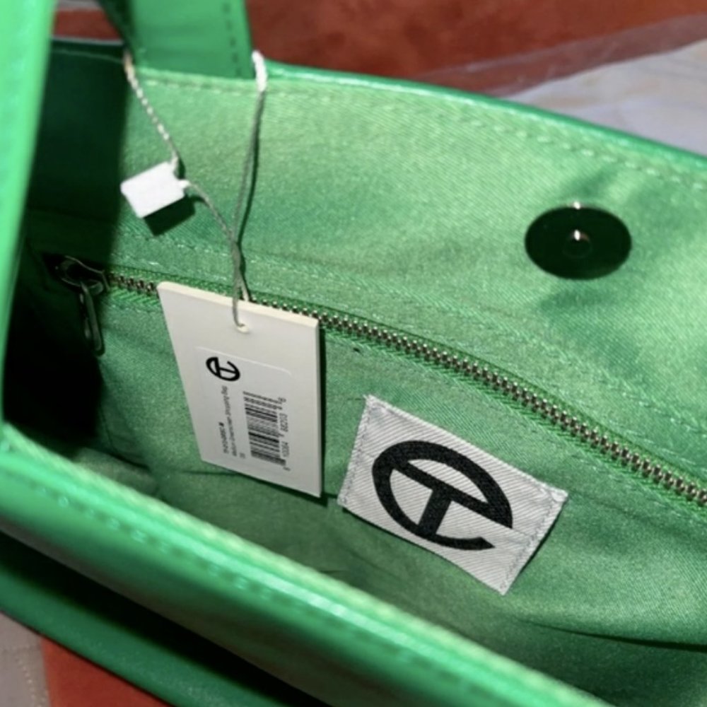 Telfar LARGE Greenscreen Shopping Bag Vegan - Picture 2 of 3